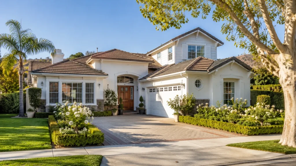 Sunny suburban elegance and charm